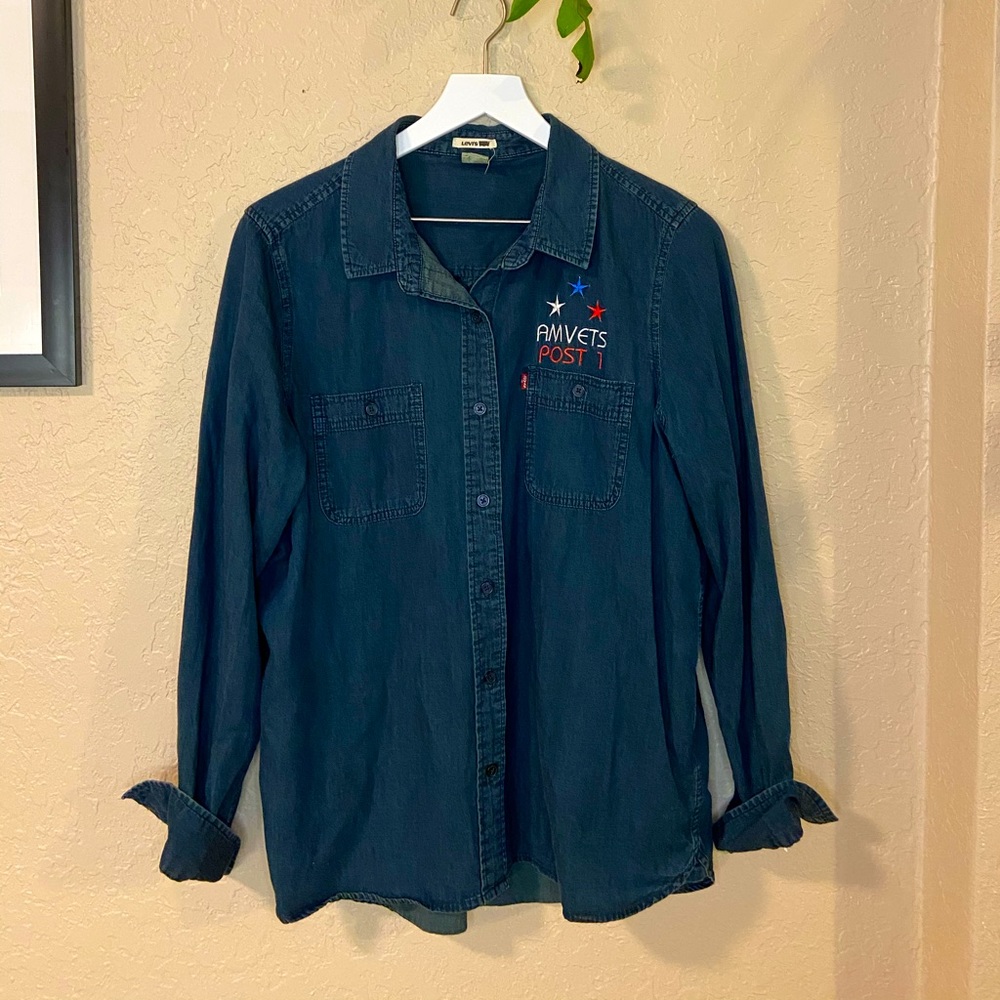 Levi’s Denim Button Down - image 1